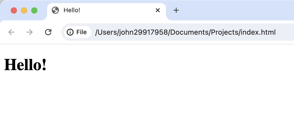 在Google Chrome上呈現的網頁